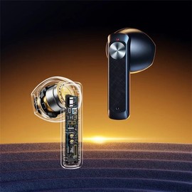 Remax Shell Series Ultra-Thin Metal True Wireless Stereo Earphone for Music and Call AlloyBuds, Black