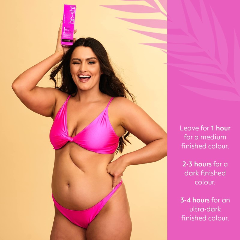 He-Shi Self Tan Rapid 1 Hour Liquid - Express Fake