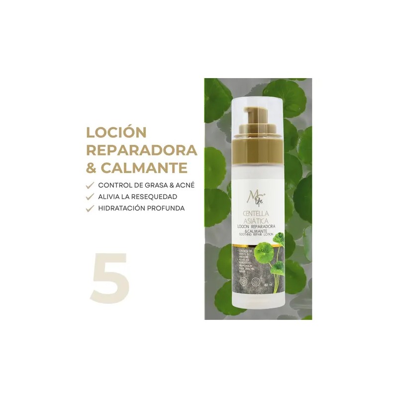 Set Facial 6 en 1 Mc Life con Centella Asiática