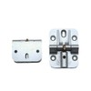 TopHomer 2 Pack Rounded Matte Black Door Hinges 2.36 *
