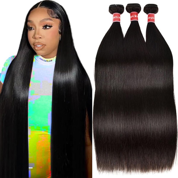 Human Hair Bundles Straight Bundles Human Hair 26 28 30