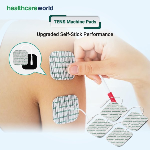 8 TENS Electrode Pads for TENS EMS Stimulation Current Devices