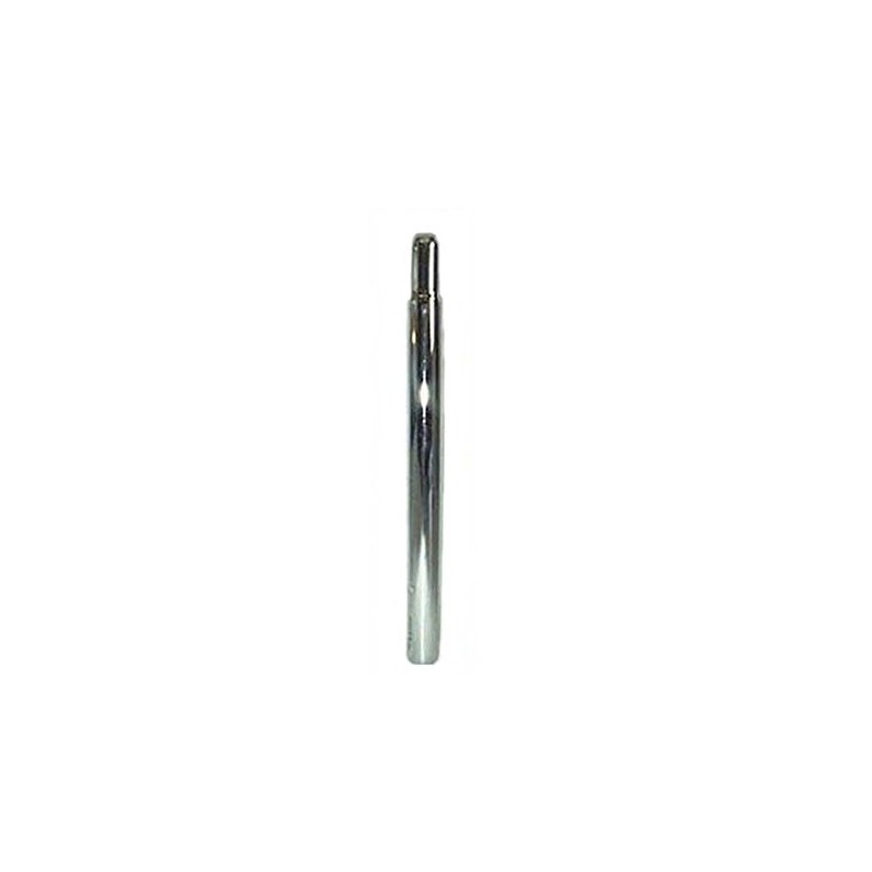3957 Classic Bicycle Seat Post Steel Chrome Plated Silver with