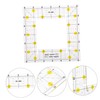 COHEALI 2 pcs Hollow Quilting Ruler Square Shape Sewing Tool