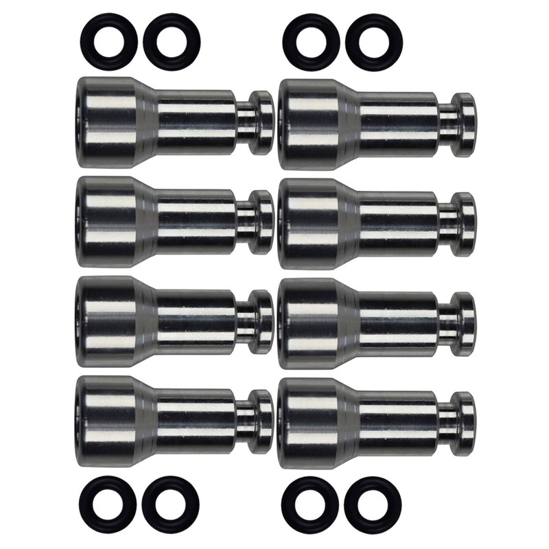 Fuel Injector Spacer 8pc Set LS1 Intake Manifold/Fuel Rail to