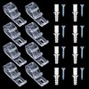 18 Sets Roller Shade Clear Safety Chain and Cord Guide