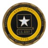 U.S. Army Yellow Ring Challenge Coin