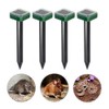 Ultrasonic Solar Mole Snake Mouse Pest Rodent Repeller Outdoor Garden