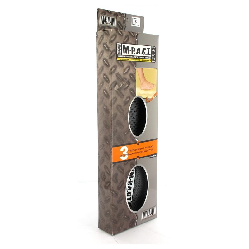 Magnum Unisex-Adult M-P.A.C.T Sockliner Comfort Insole Grey 10 UK