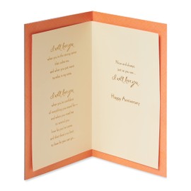 American Greetings Romantic Anniversary Card (I Will)