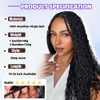 Deep Wave Human Braiding Hair for Boho Braids – 18