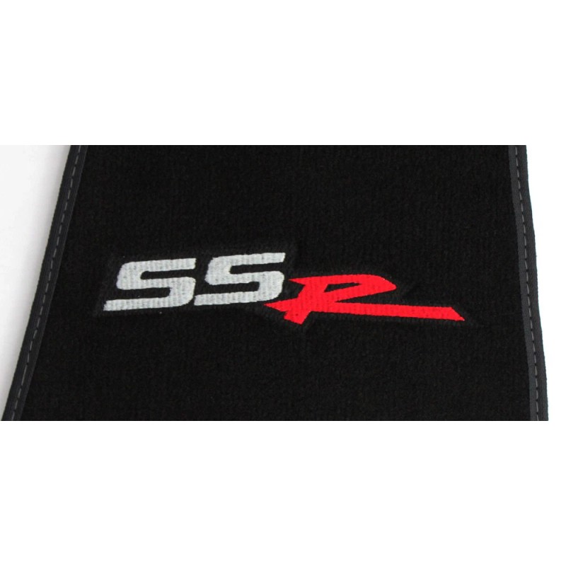 AFM NEW! BLACK Front Floor Mats 2003-2004 CHEVY SSR EMBROIDERED