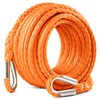 DAYDOOR Winch Rope Extension, 3/8'' x 50ft Synthetic Winch Extension