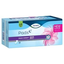 Tena Maxi Night Pads X 14 (Limit 4 per order)