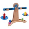 Wooden Weighing Scale Toy Set Educational Balancing Scale Toy Math