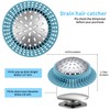 Aluvor Shower Drain Hair Catcher, Shower Drain Cover, Bathtub Drain