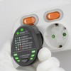 MESTEK Advanced RCD Electric Socket Tester Automatic Neutral Live Earth