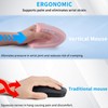 Left Handed Mouse, Wireless 2.4 GHz USB Lefty Left Hand
