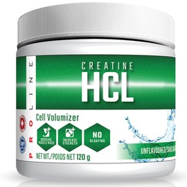 Proline Creatine HCL | Ultra Concentrated Creatine Hydrochloride (HCL) | 750 mg Creatine HCL Per Serving | 120 Servings Per Container | 120G (Unflavoured)