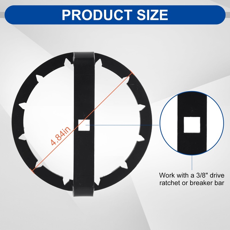 Fuel Pump Nut Removal Tool for RZR, Fuel Pump Retaining