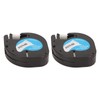2Pcs Label Maker Tape 12mm Wide 13ft Long Waterproof Oil