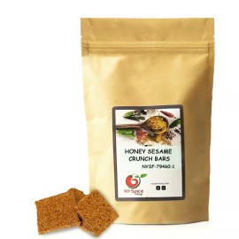 NY Spice Shop Honey Sesame Crunch Bars Item Weight 8oz-5lb - 5 pound