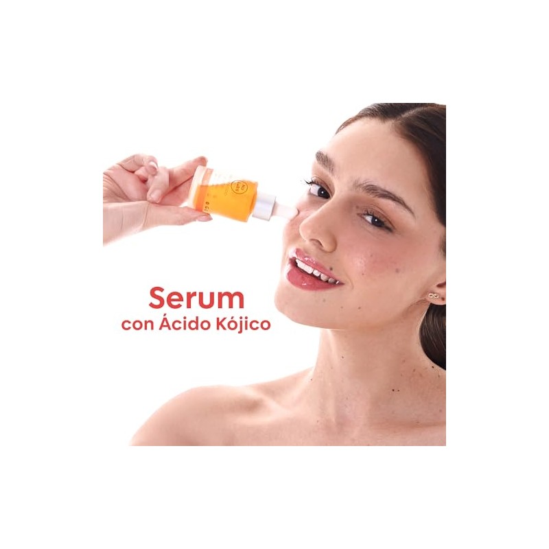 Sérum Facial Antimanchas con Ácido Kójico, Unifica el Tono, 30