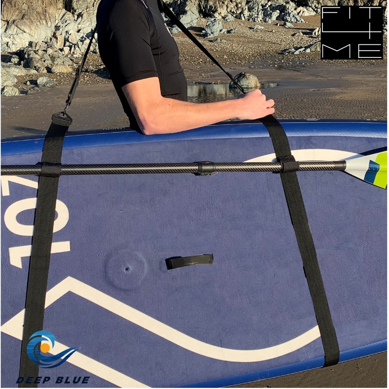 FIT 4 ME Deep Blue SUP Padded Shoulder Carry Strap