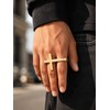 Two Finger Cross Ring for Men & Women – Vintage