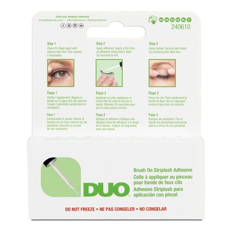 Duo Pegamento Para Pestañas Duo Brush-on
