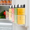 Olivego 12oz Juice Bottles - 4 Pack Wide Mouth Glass