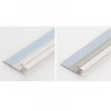 1m PVC Door Bottom Draft Stopper & Gap Sealer for Entryway Doors PVC White 1m 2ea