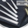 Silverware Set, Hunnycook 40-piece Silverware Set for 8, Stainless Steel