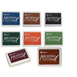 Ranger Archival Ink Pads - Set of 8 Full Size Pads