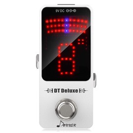 Donner DT Deluxe Guitar Tuner Pedal ±1 Cent True Bypass