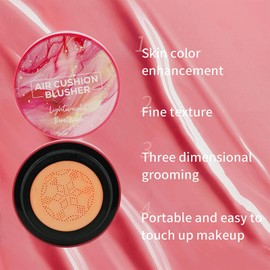 Cheek Blush - Face Blush - Contour Cosmetics Long-Lasting Highlighter for Holiday Festive Wedding Night Party Occasions
