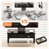 Computer Monitor Stand Riser, Desk Organizers and Accessories with Drawer,