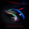Redragon Mouse Gamer Predator M612 8000 dpi RGB Color Negro