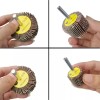 Tonmp 44 Pack 7 Size 80 Grit 1/4 Abrasive Flap