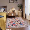 Area Rug 4x6 Rug Washable Boho Rugs Non Slip Low