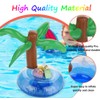 Fyvadio Inflatable Drink Holder, 9 pack Inflatable Cup Pool Drink