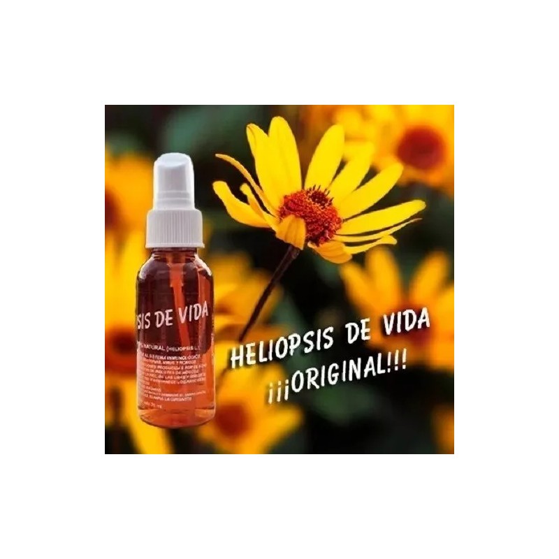 Heliopsis De Vida Extracto De Chilcuague 5 Piezas De 70