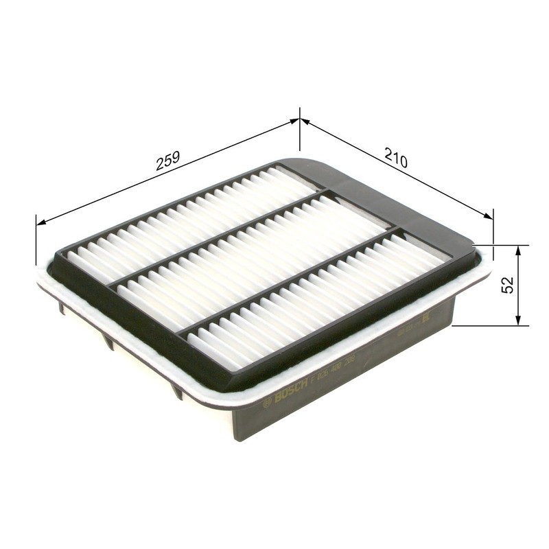 Bosch S0208 - Luftfilter Auto