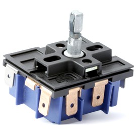 WB24X25013 Range Infinite Control Switch Compatible with GE Electric Range Cooktop Oven Stove Burners Replace WB24X25013 AP5999509 4464832 PS11729102, Range Surface Element Switch Energy Regulator