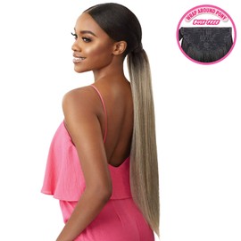 Outre Ponytail Pretty Quick Sleek Straight 24" (DR2/GDNAM)