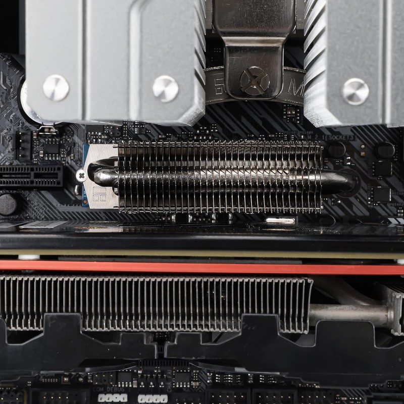Thermalright HR09 2280 PRO SSD Heatsink Cooler, Double-Sided Heat Sink