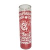 Generic Hummingbird 7 Day Ritual Glass Candle, Pink