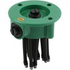 Zeerkeer Lawn Sprinkler - Adjustable Sprinkler - Rotary Arm Irrigation