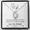 Faith Davis Forever Love Necklace - Gift for Wife from