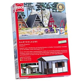 Busch 1393 Summer Camp Bungalow GL14 HO Structure Maßstabsgetreue Modellstruktur, Mehrfach, Large